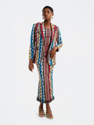 Ọkwa nkà suit set look 1