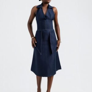 siren denim set look 1