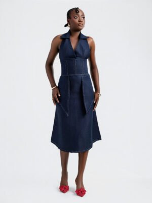 siren denim set look 1